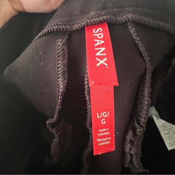 SPANX PerfectFit Ponte Slim Straight Pants black Women’s SIZE LARGE - Picture 4 of 8